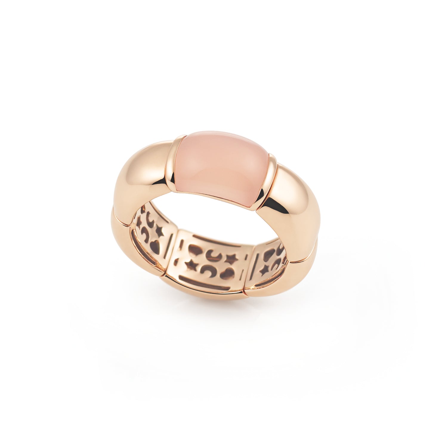 La Piazza Ring, Roségold • Chalcedon von Al Coro (NRF759PCR)