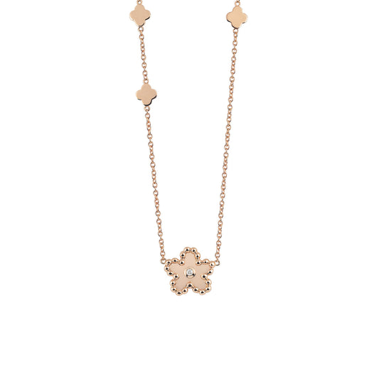 Al Coro Palladio Collier (C233R) mit Diamant