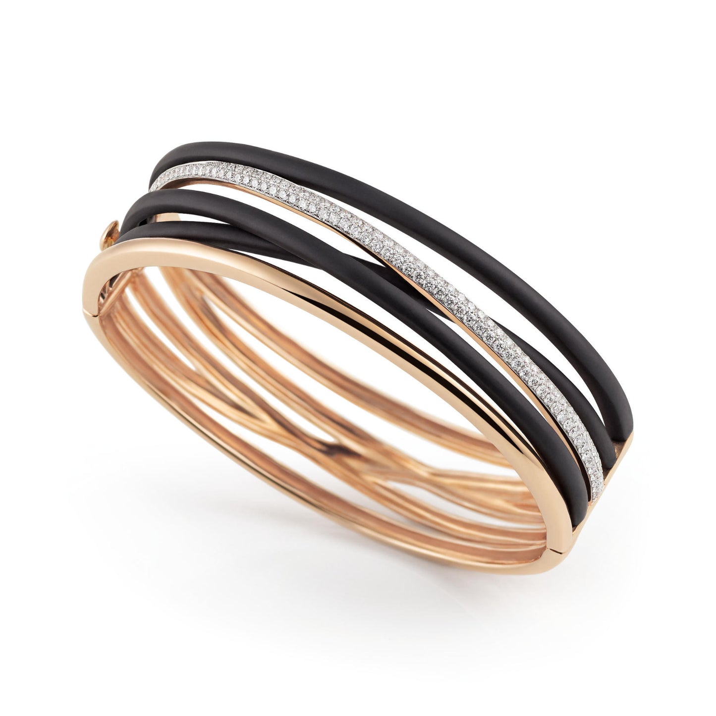 Al Coro Serenata Armreif (NB10406R) aus Bicolor-Gold mit Diamant