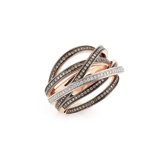 Al Coro Serenata Ring (NR869BWR) mit Diamant