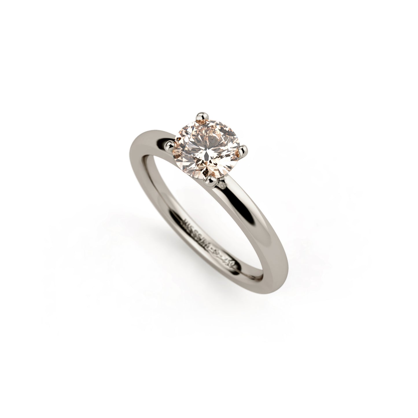 Amatis 4 Krappen Ring • Diamant von Niessing (N331960-0.7ct-cinnamon-gloss-fg)