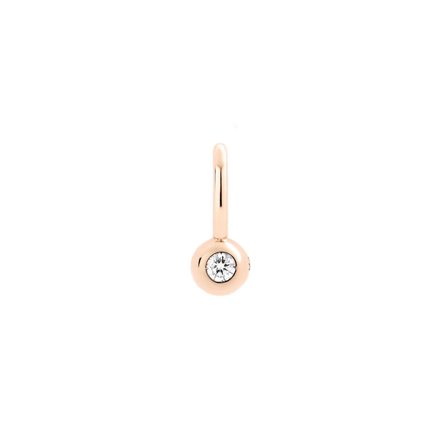 Anhänger Bollicine, Roségold • Diamant von DoDo (DMC4001-BOLLI-DB09R)