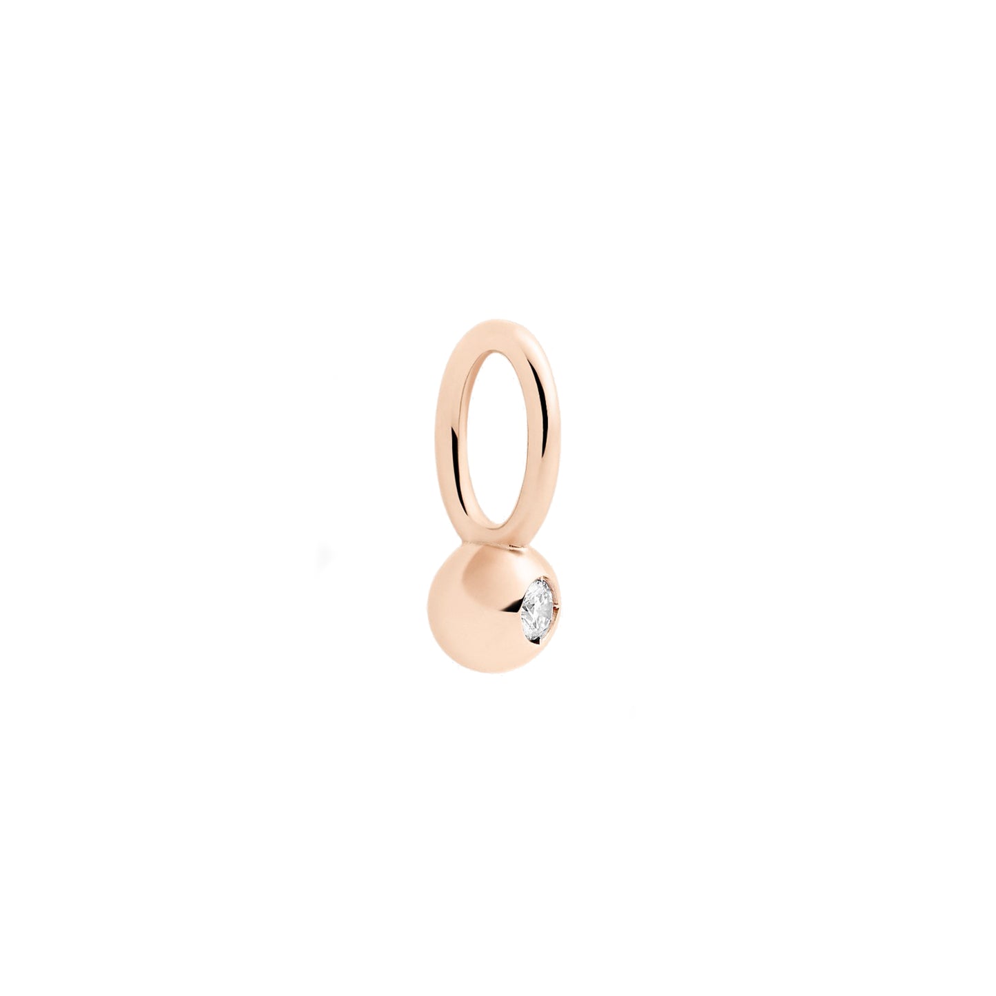 Anhänger Bollicine, Roségold • Diamant von DoDo (DMC4001-BOLLI-DB09R)