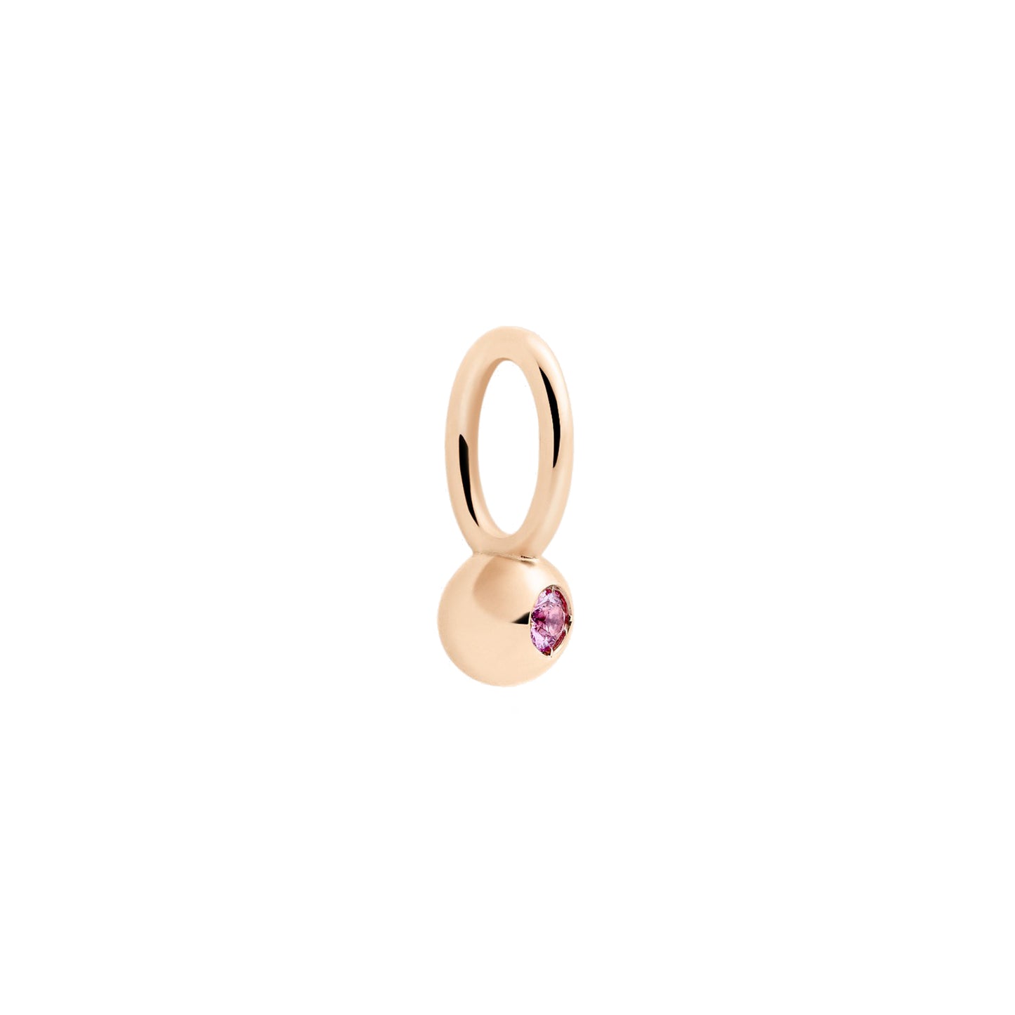Anhänger Bollicine, Roségold • Saphir von DoDo (DMC4001-BOLLI-ZRL9R)