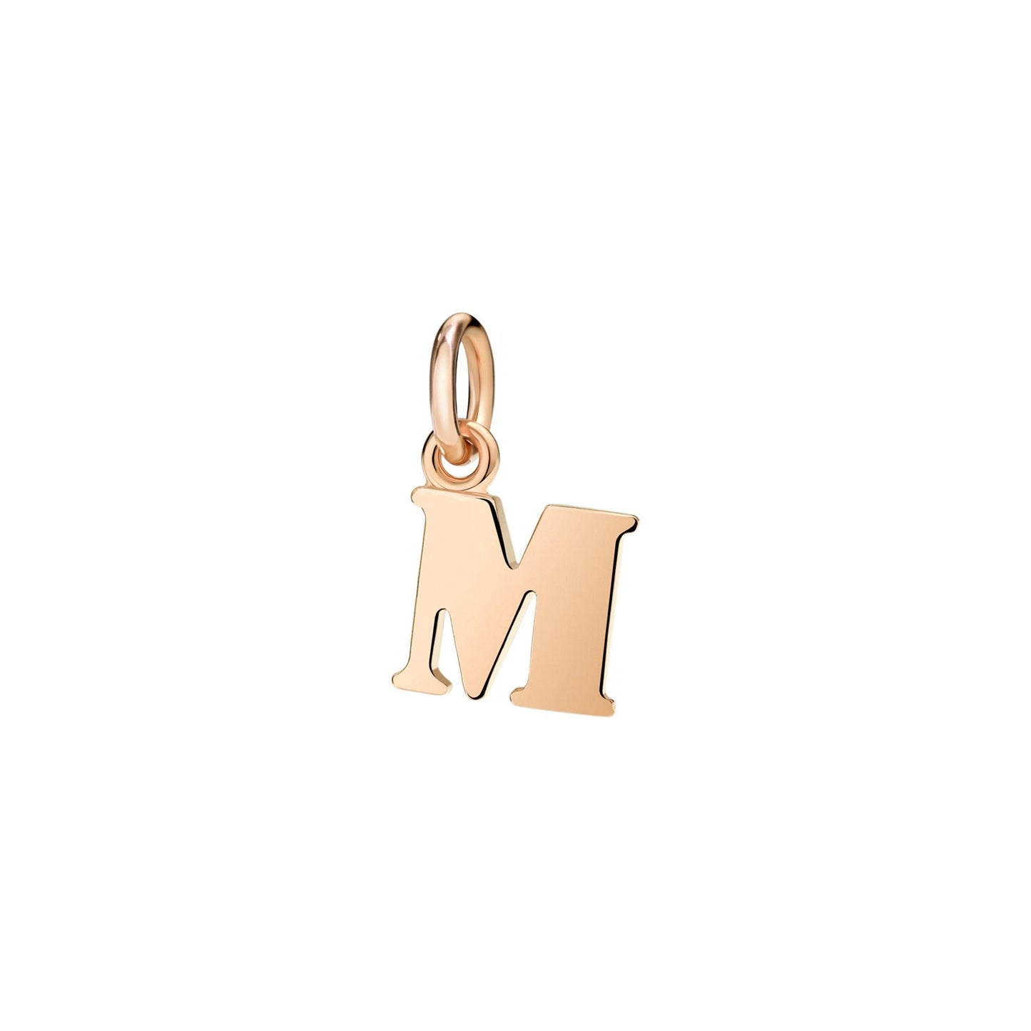 Anhänger Buchstabe M, Roségold von DoDo (DMB2016-LETML-0009R)