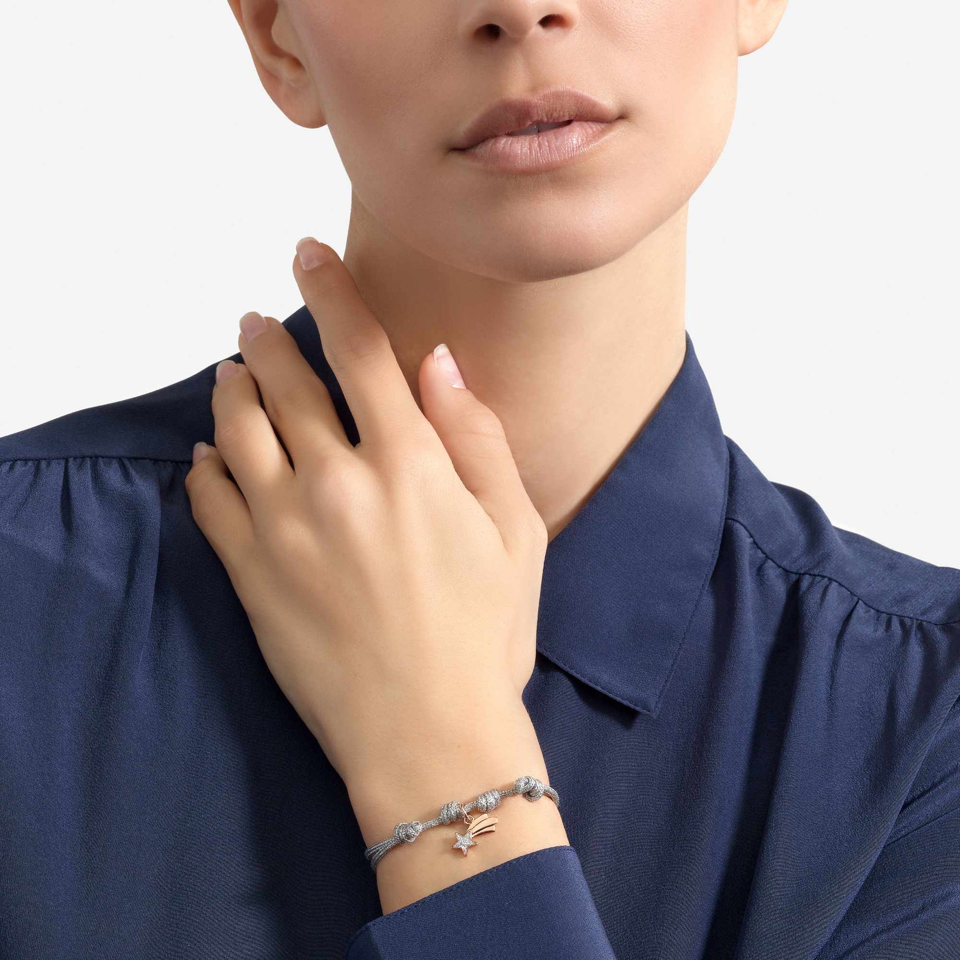 Anhänger Komet, Roségold • Emaille von DoDo (DMC4012_XSTAR_ESI9R)