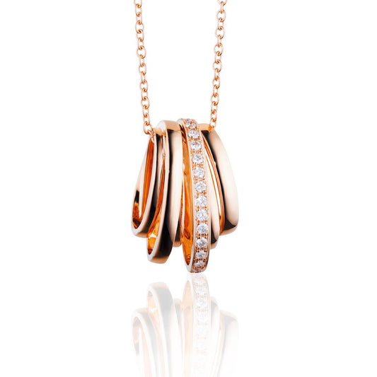 Anhänger La Donna, Roségold • Diamant von Capolavoro (AH9BRW02166)