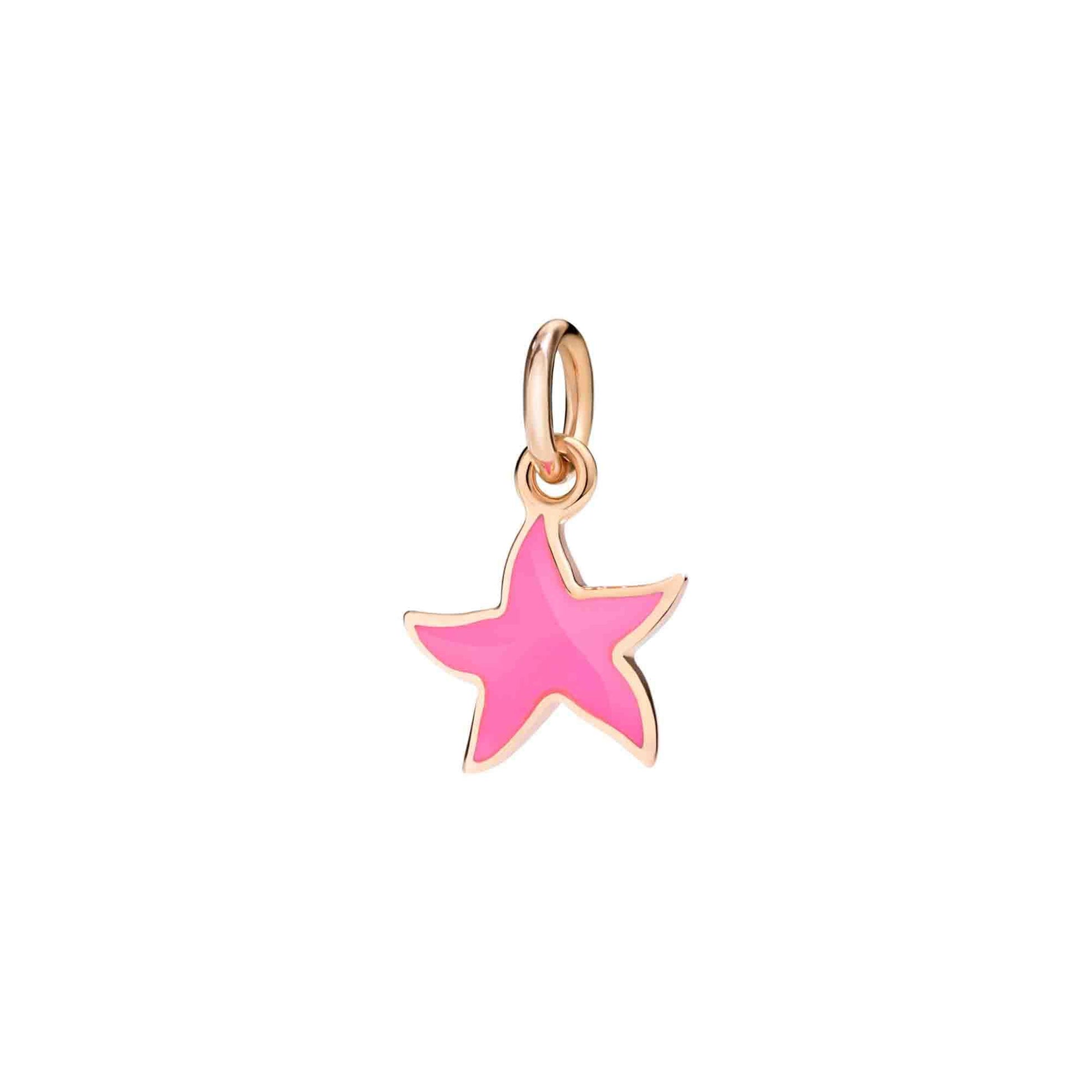 Anhänger Stellina, Roségold • Emaille von DoDo (DMB6002-STARS-RSF9R)