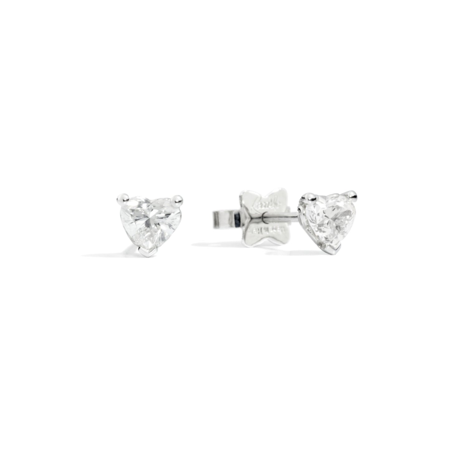 Anniversary Love Ohrstecker , Weißgold • Diamant von Recarlo (E67PX001/051)