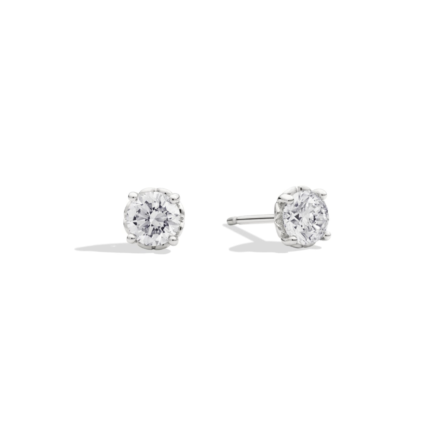 Anniversary Ohrstecker, Weißgold • Diamant von Recarlo (E01PX001/035)