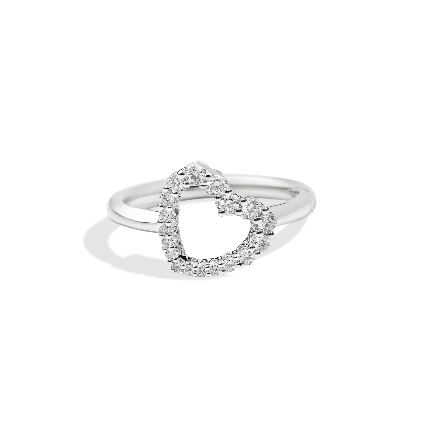 Anniversary Ring, Weißgold • Diamant von Recarlo (R01CU009/031)