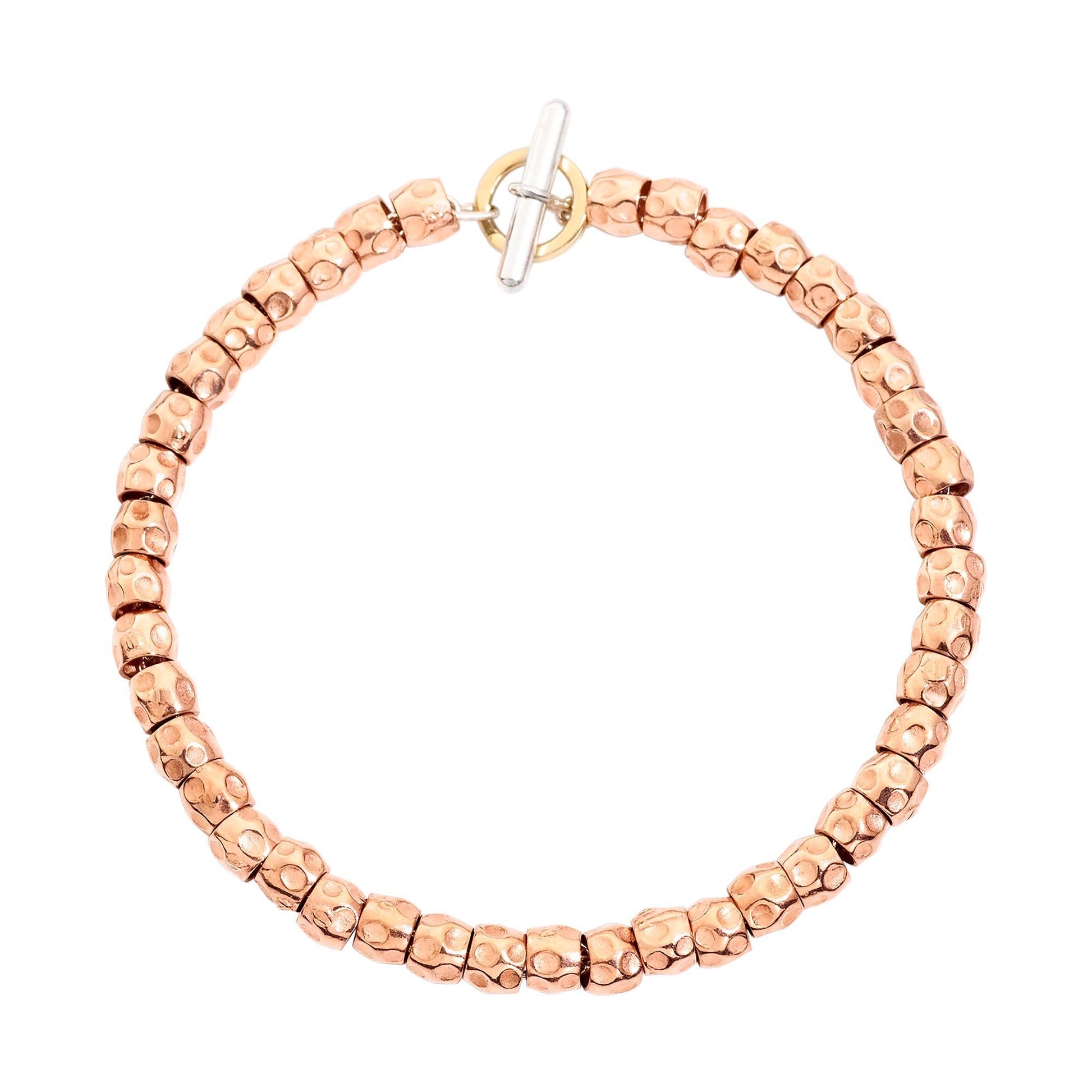 Armband Granelli, Bicolor-Gold von DoDo (DBB9005-GRANE-G9R9A)