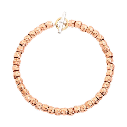 Armband Granelli, Bicolor-Gold von DoDo (DBB9005-GRANE-G9R9A)
