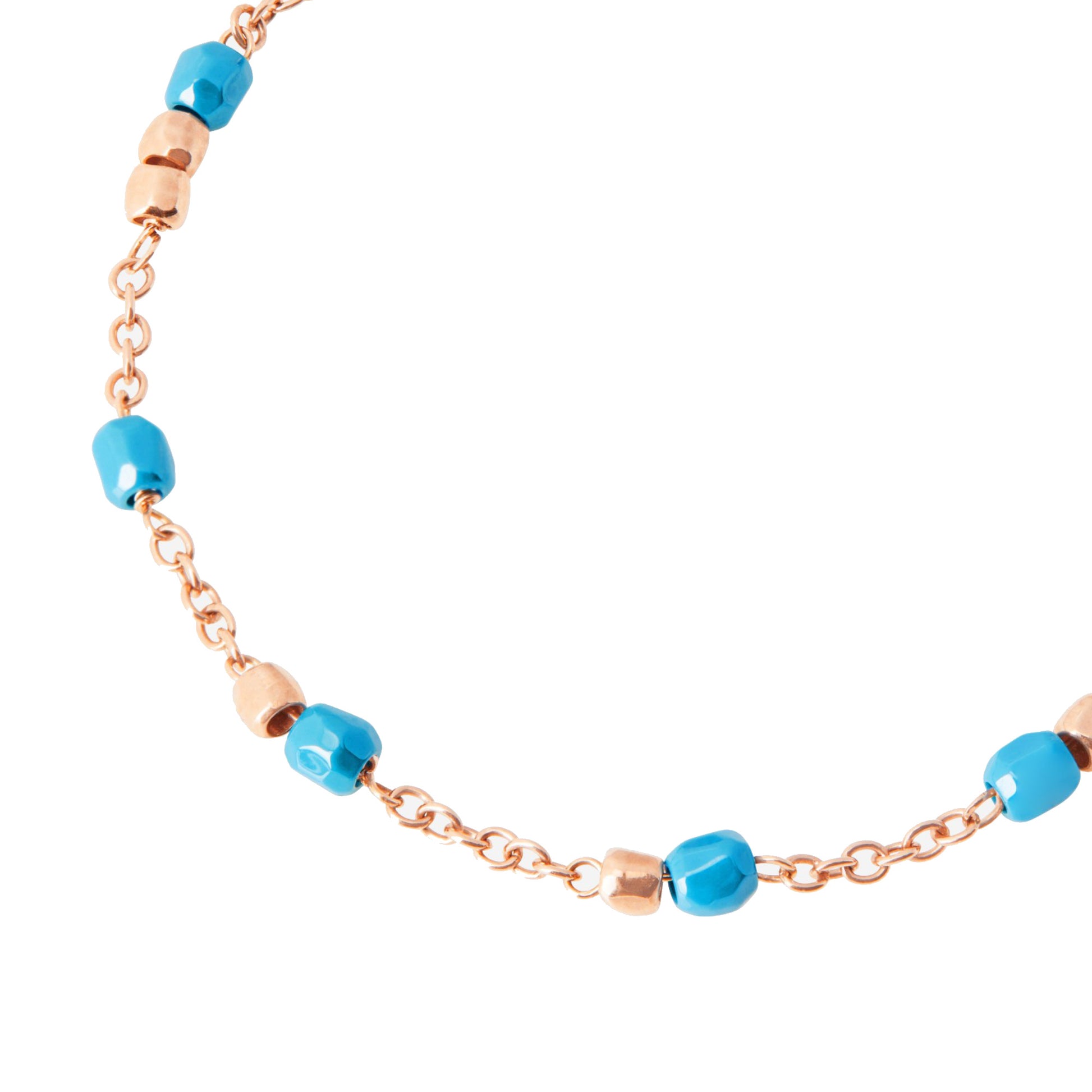 Armband Granelli, Roségold • Türkis von DoDo (DBC3005-GRANX-CTU9R)