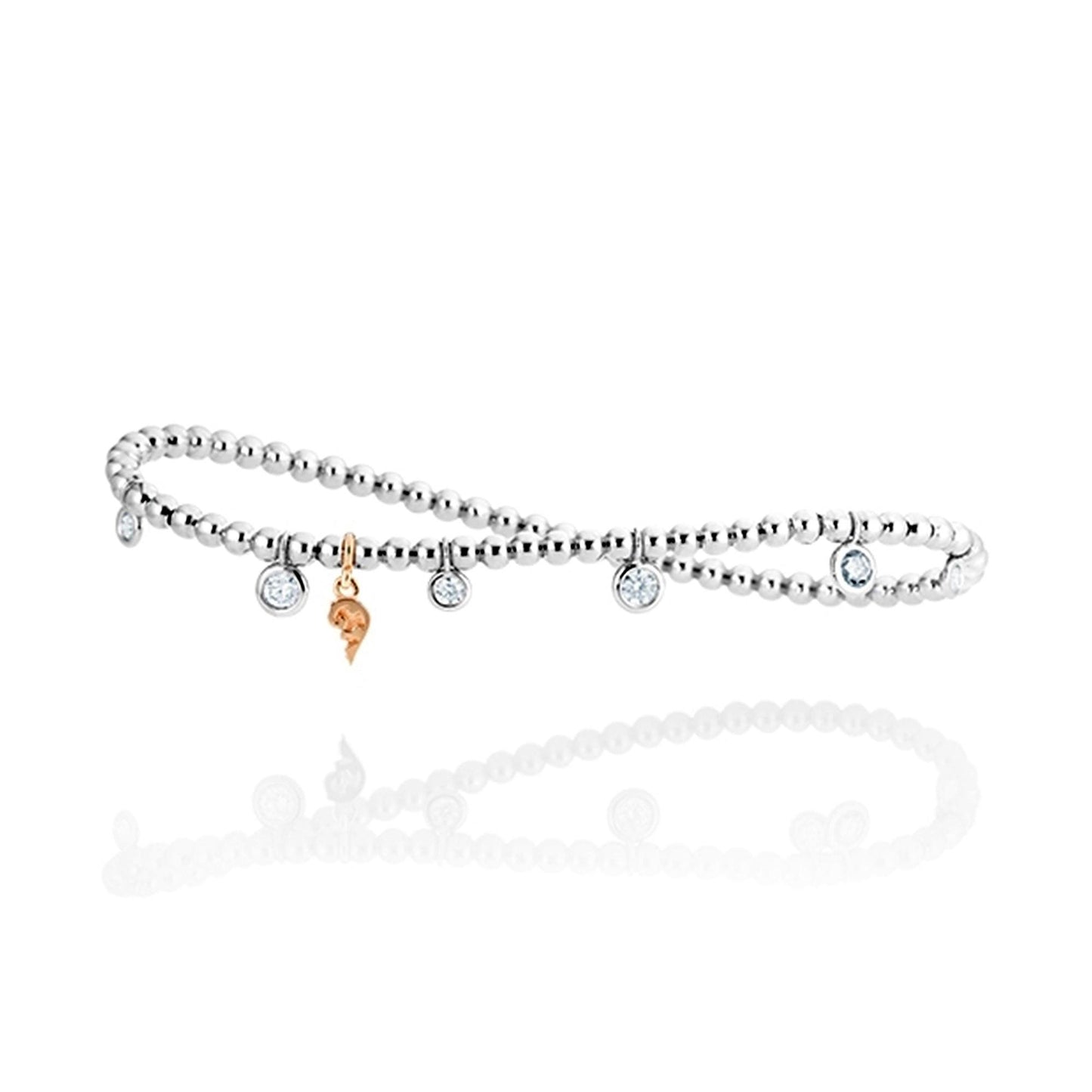 Armband Prosecco, Bicolor-Gold • Diamant von Capolavoro (AB8BRW00333.INNEN.17)
