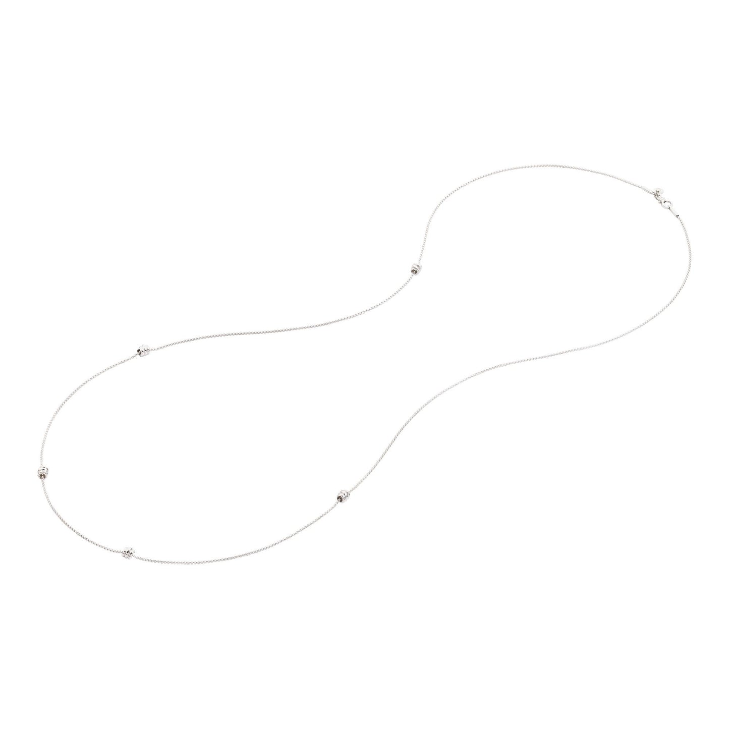 Lange Halskette Nodo, Bicolor-Gold von DoDo (DCC0005-KNOT0-000AG) Lange Halskette Nodo, Bicolor-Gold von DoDo (DCC0005-KNOT0-000AG)