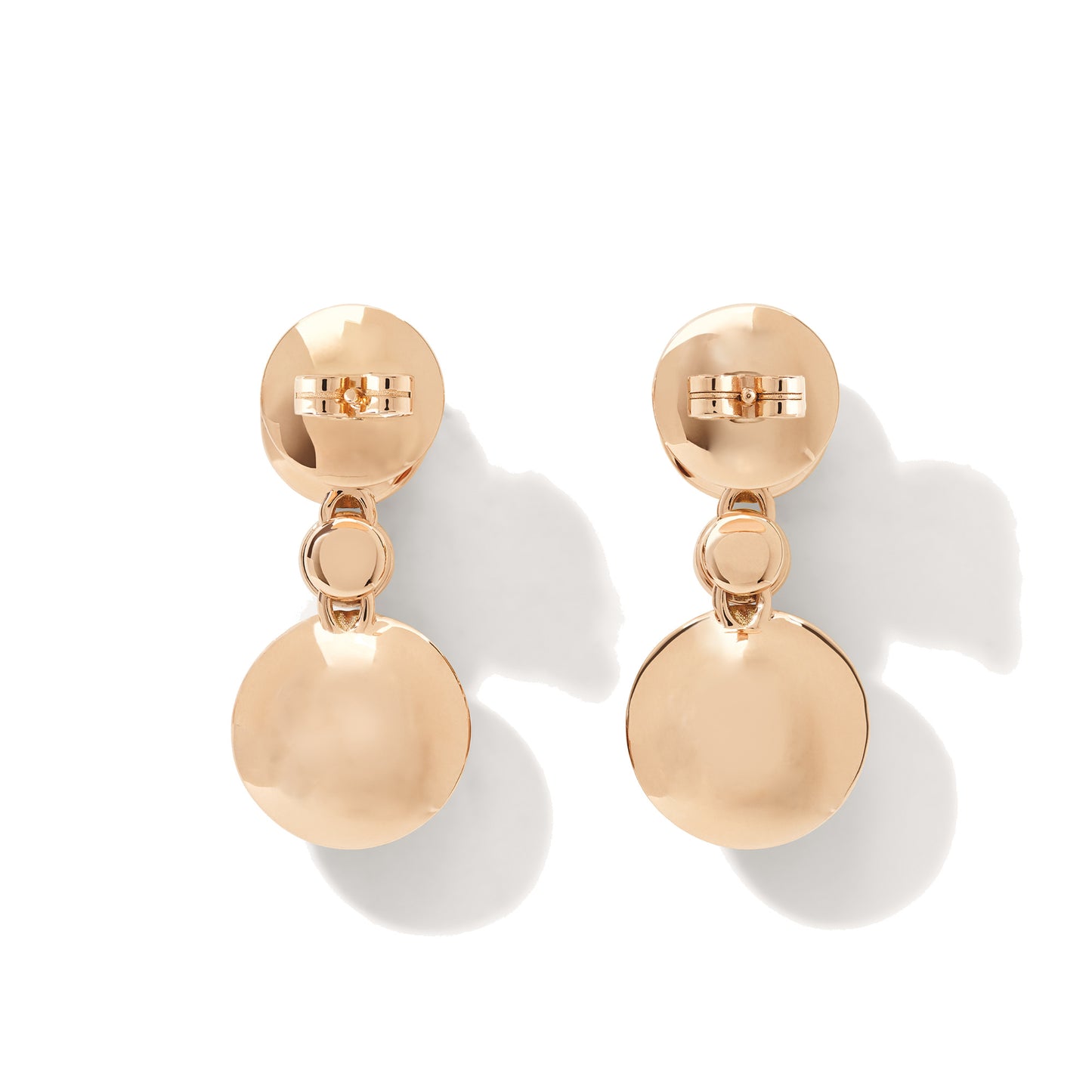 BOUTON Ohrhänger, Roségold • Edelsteine von Tamara Comolli (E-BOU-2-IS-Sa-rg)