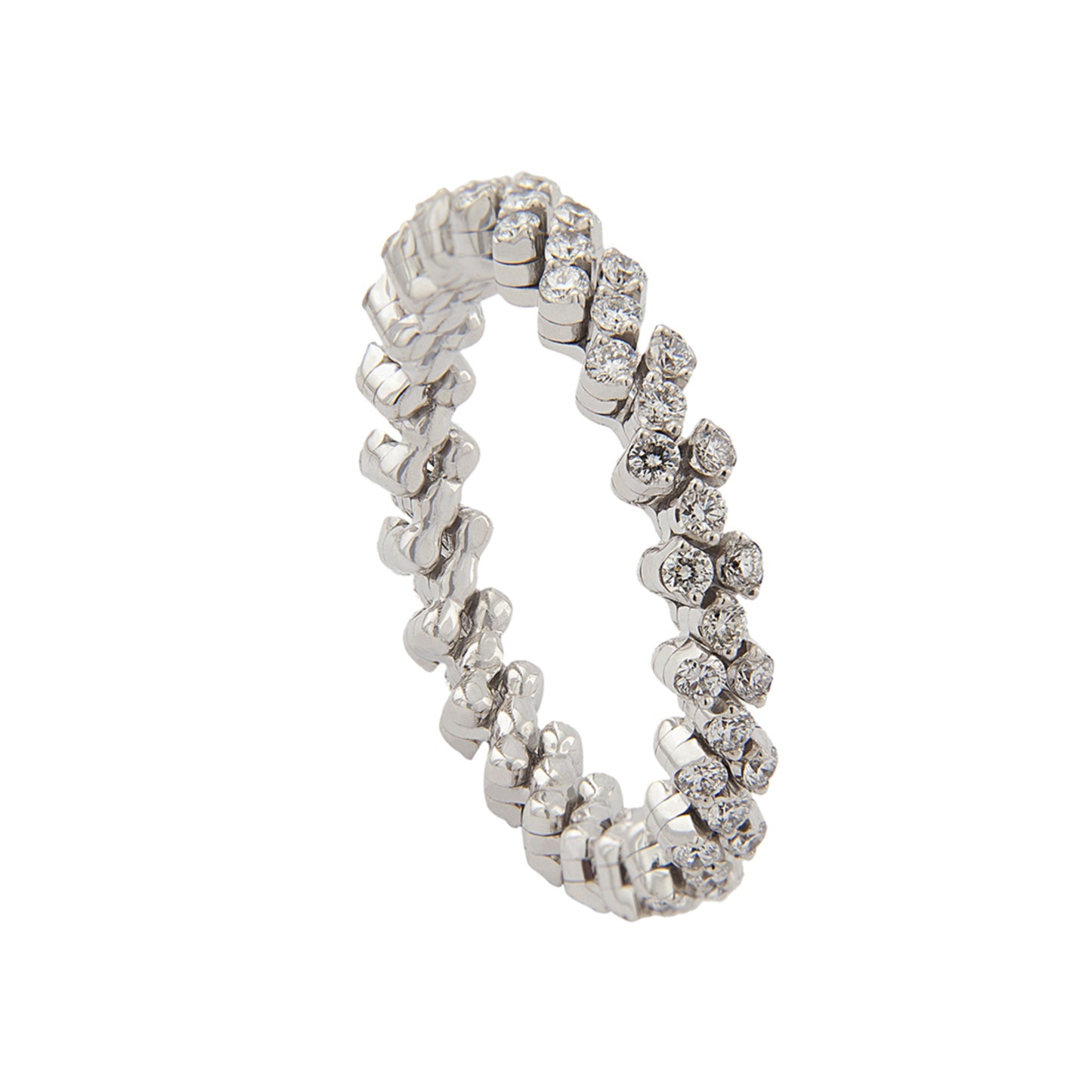 Brevetto Multi-Size Ring, Weißgold • Diamant von Serafino Consoli (RMS 3F2 WG WD)