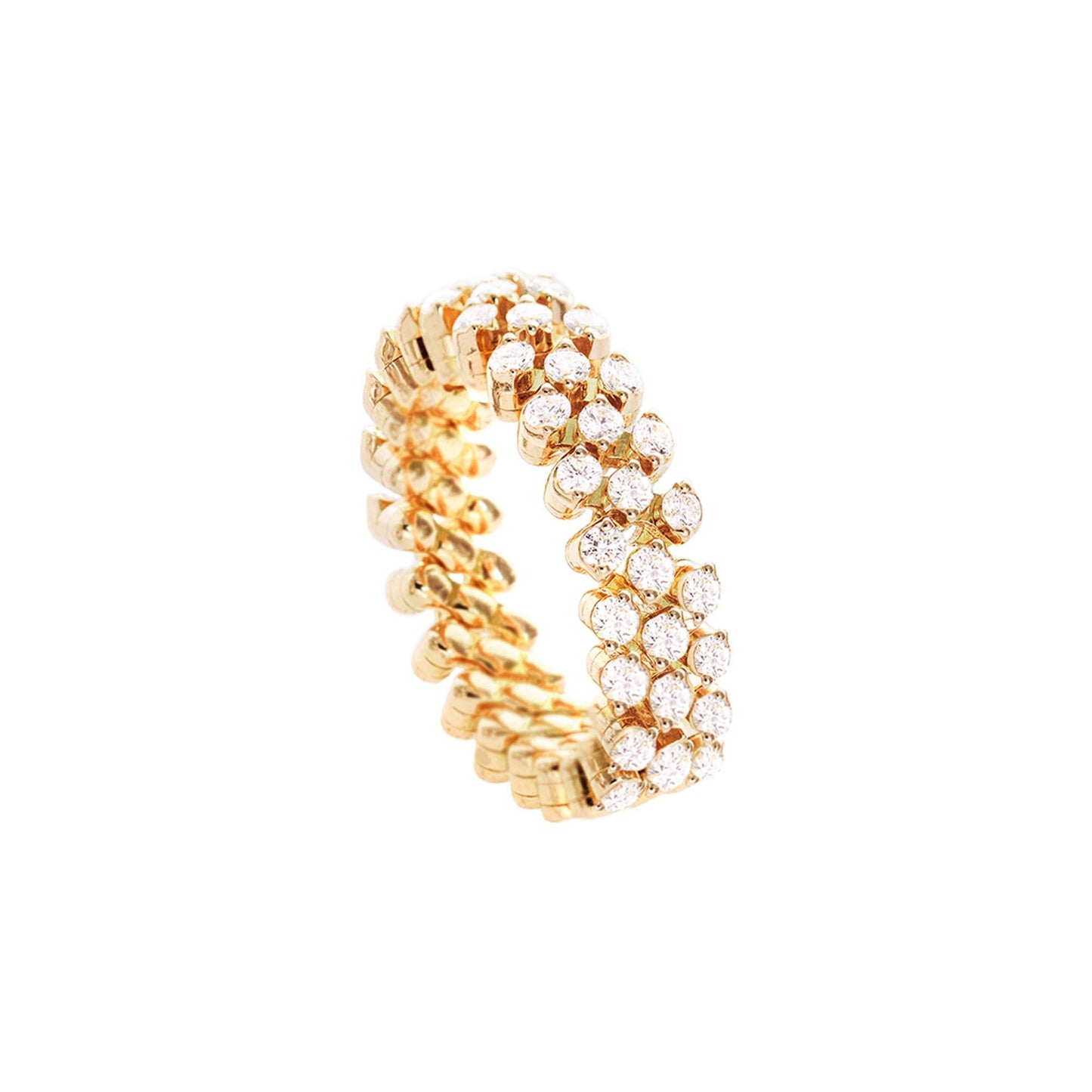 Brevetto Multi-Size Ring, Gelbgold • Diamant von Serafino Consoli (RMS 3F2 YG WD)