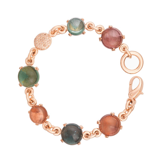 Catch Armband, Roségold • Diamant • Turmalin von Bron (4AR3965MTCCBR-2)