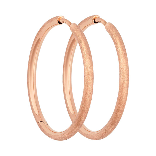 Lux Creolen, Roségold von Bron (7OR477930M)