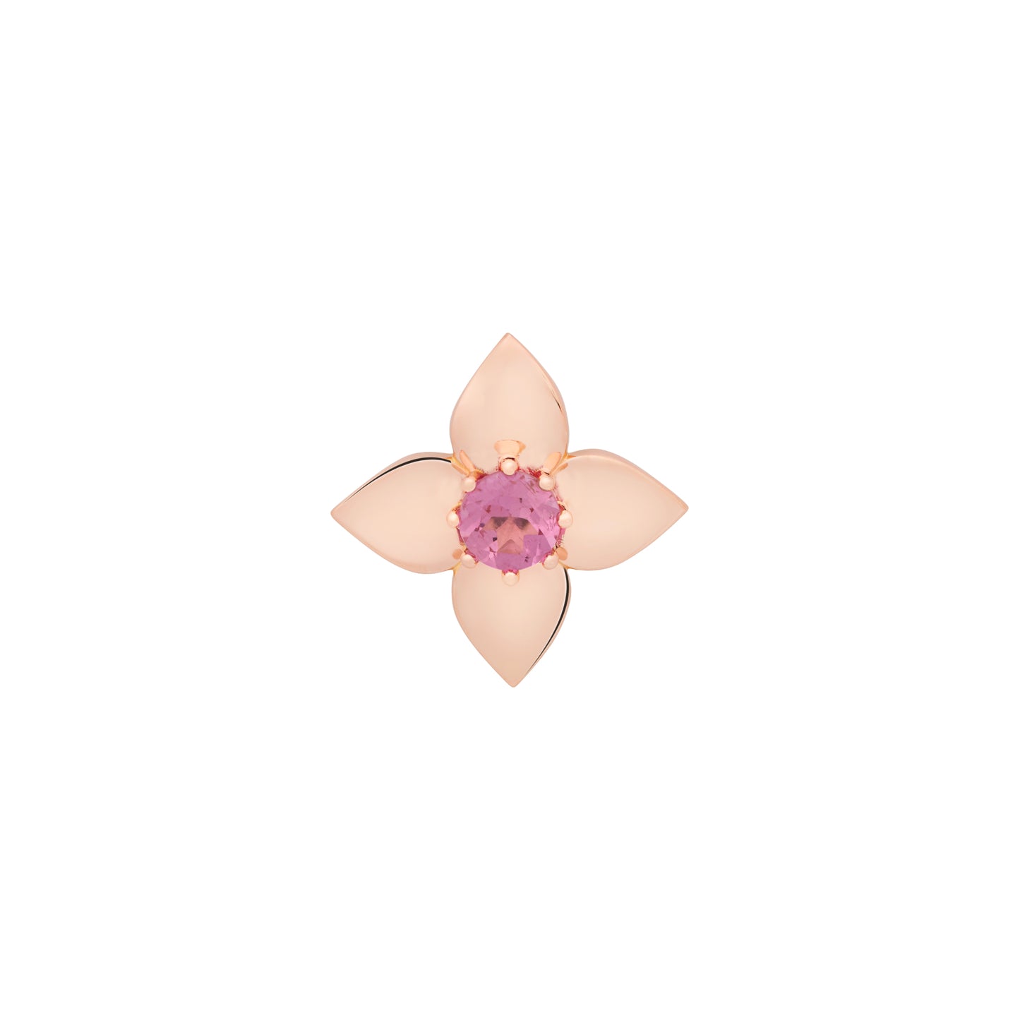 Poppy Brosche, Roségold • Turmalin von Bron (8BR1282RT)
