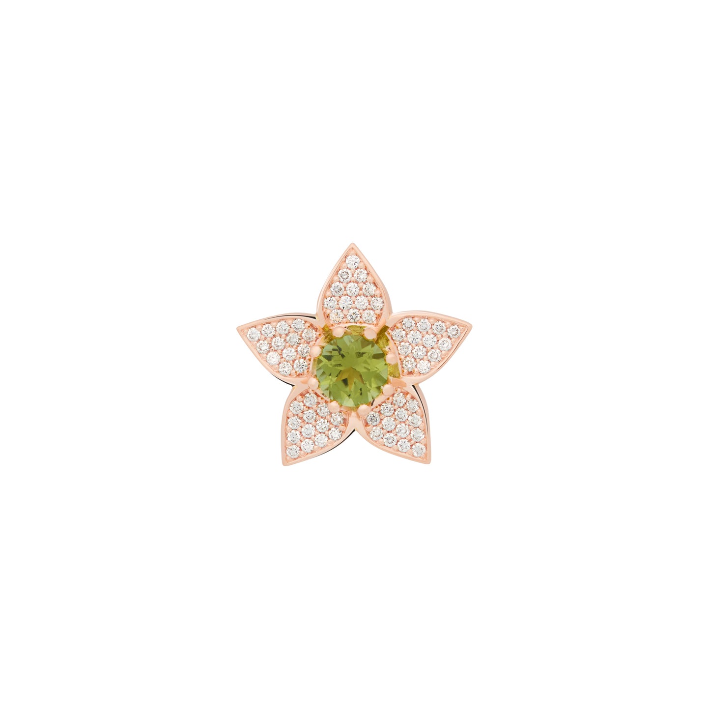 Poppy Brosche, Roségold • Diamant • Turmalin von Bron (8BR1283GTBR)