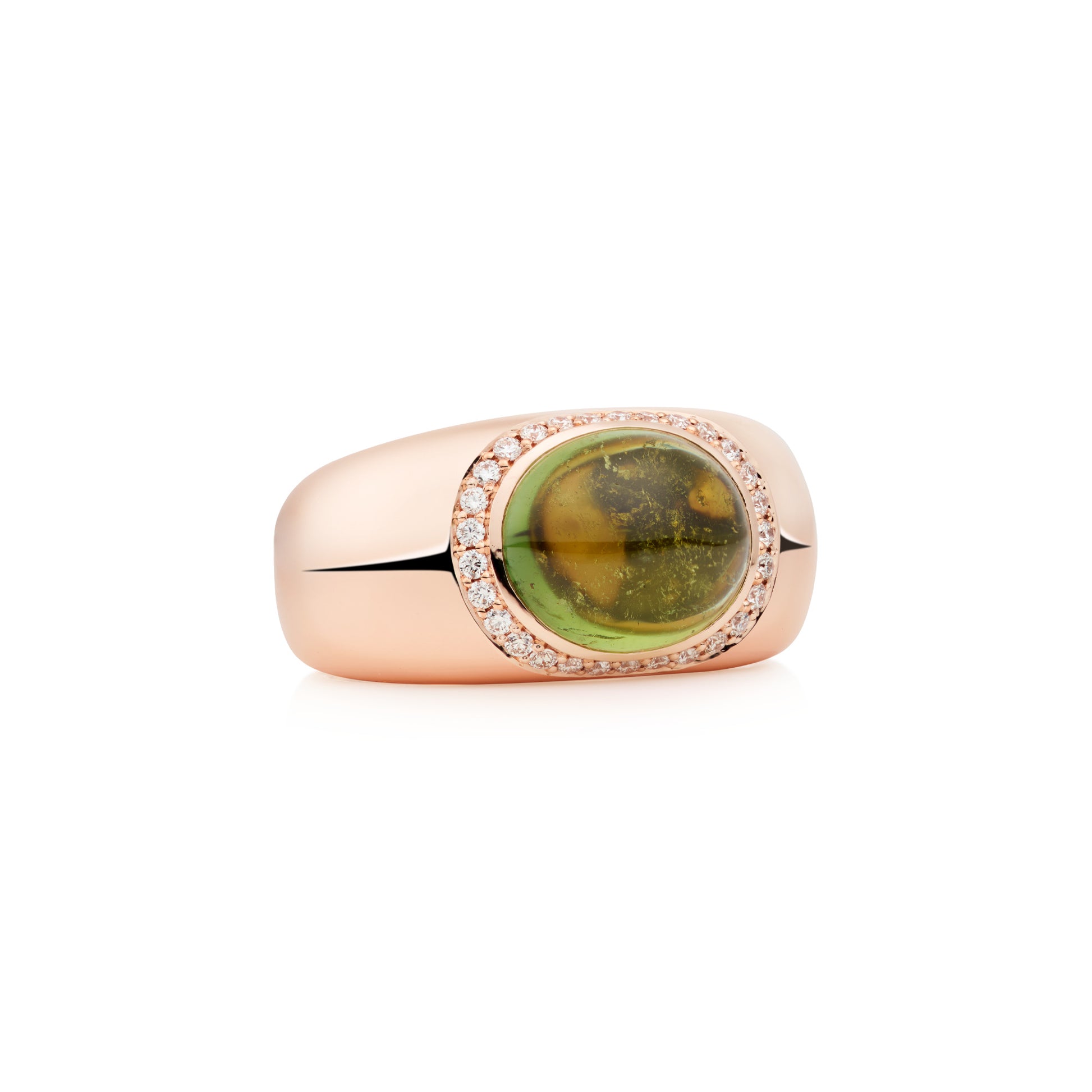Sushi Ring, Roségold • Diamant • Turmalin von Bron (8RR4938GTCBR)