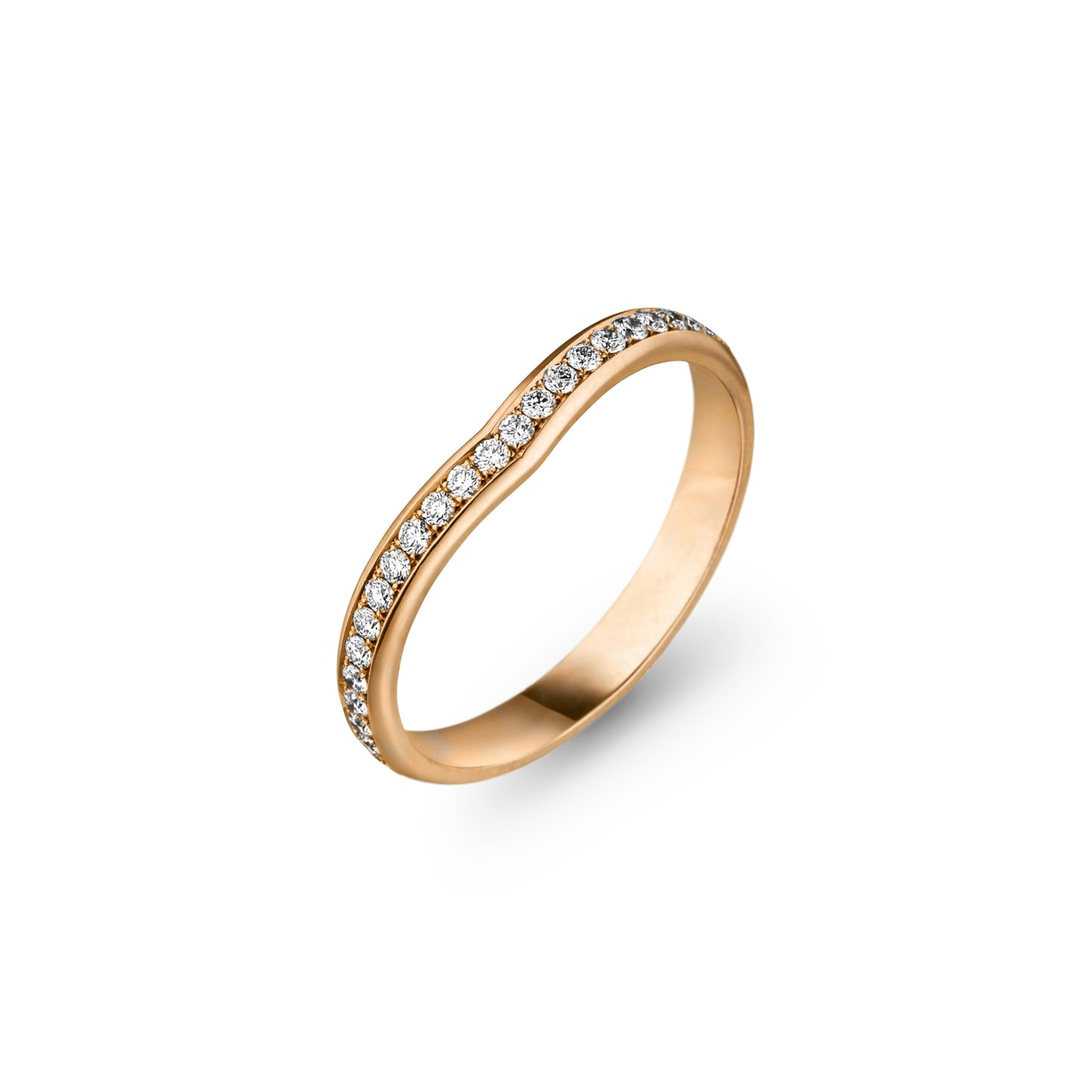 CALLA Diamantring, Roségold • Diamant von Schaffrath (758_C24T1_18_RW)