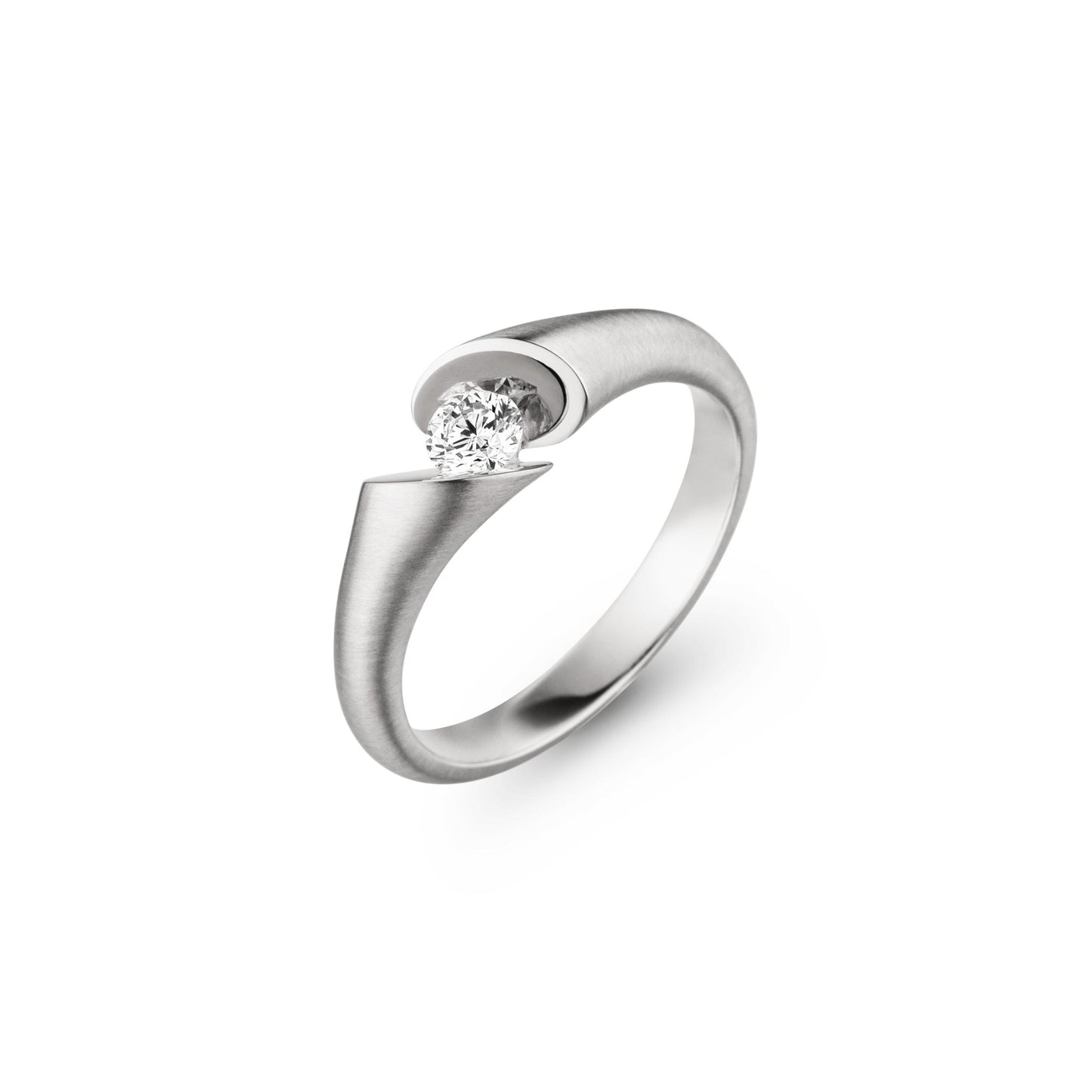 CALLA Ring, Weißgold • Diamant von Schaffrath (218_CALLA_24_WW) CALLA Ring, Weißgold • Diamant von Schaffrath (218_CALLA_24_WW)