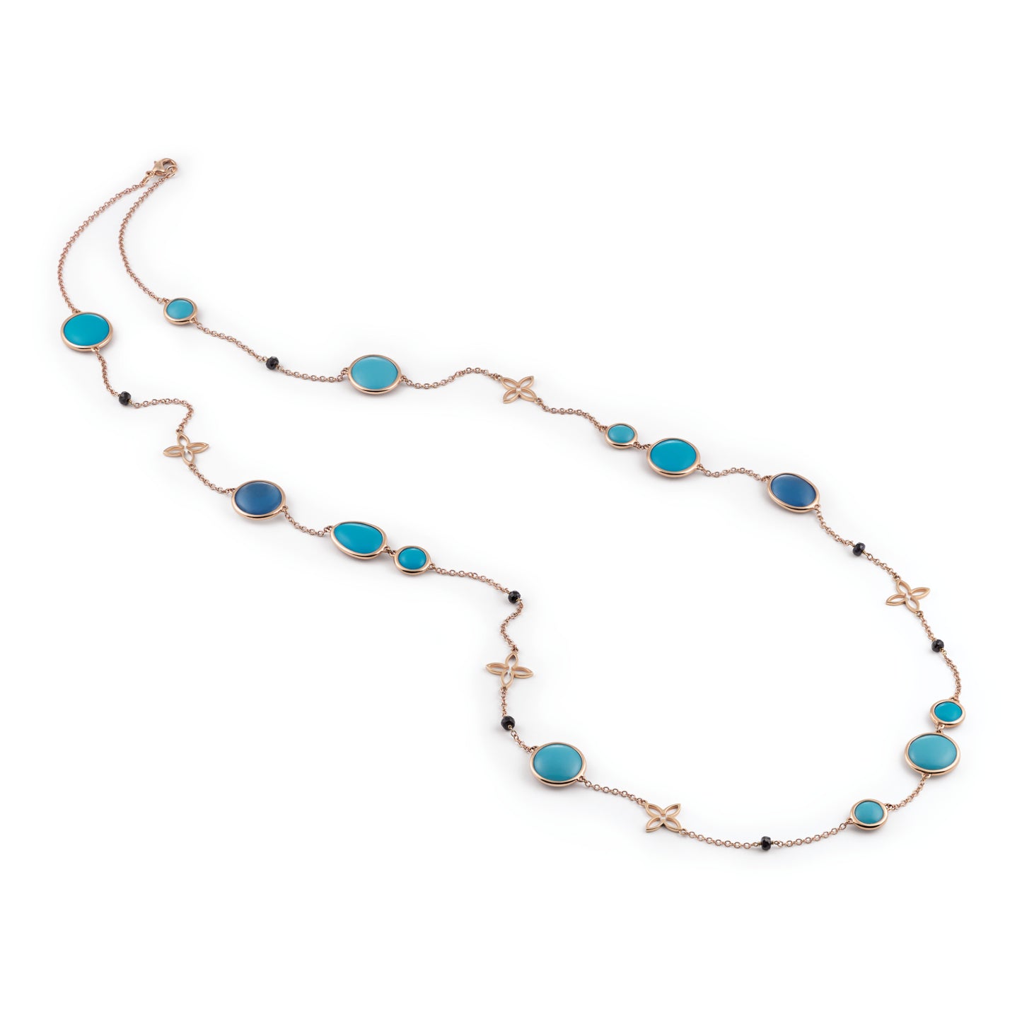 Candy Halskette , Roségold • Edelsteine von Al Coro (C304TQR)