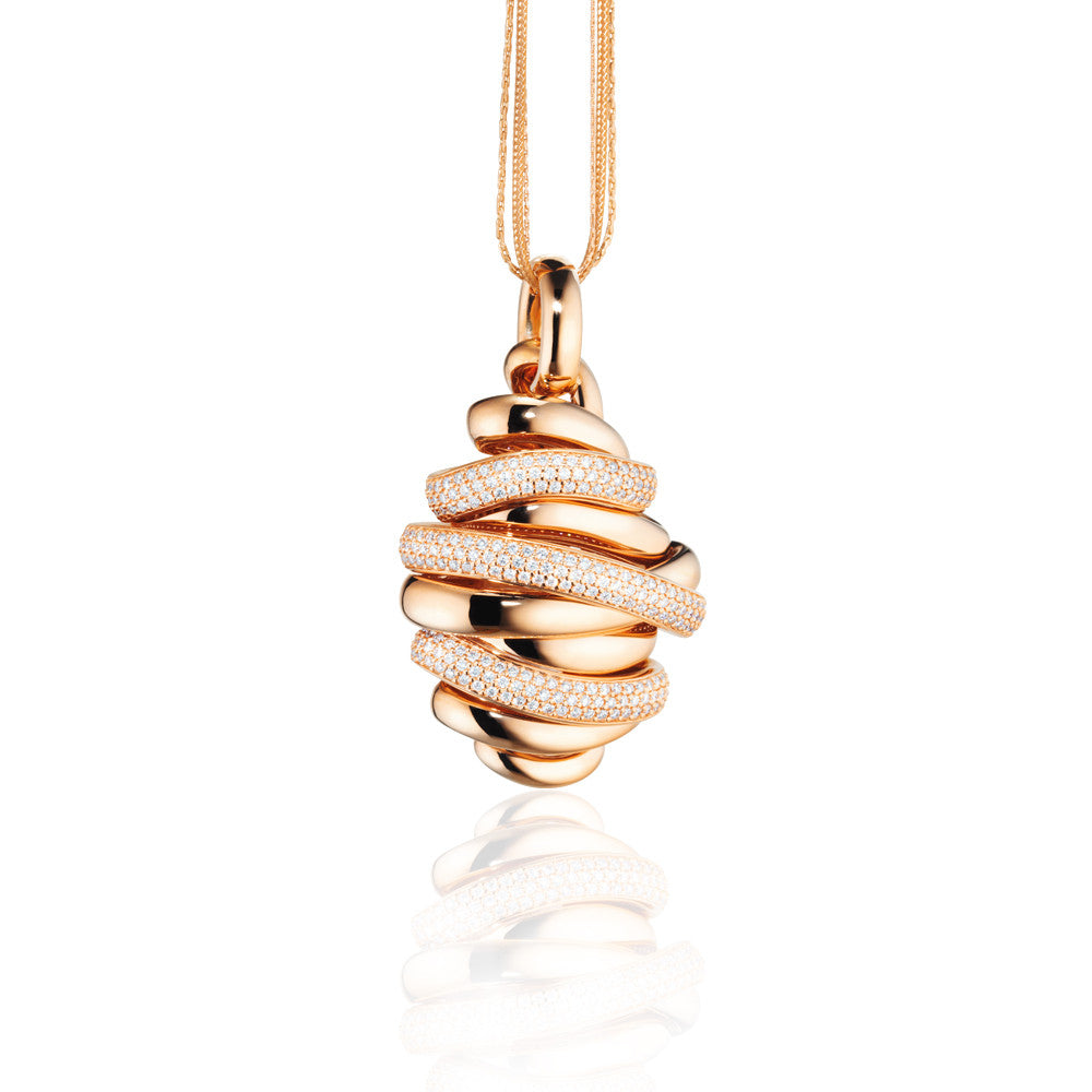 Capolavoro Anhänger Cielo (AH9BRW02190) aus Roségold mit Diamant