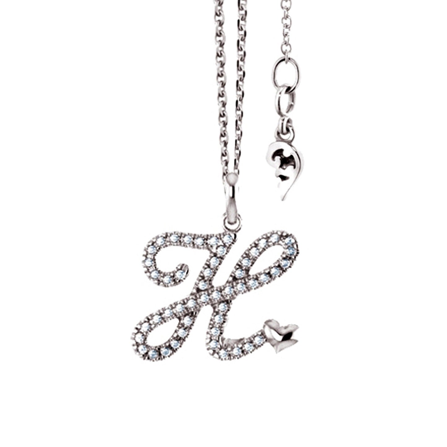 Capolavoro Anhänger Poesia - AH8BRW02210.H (H) aus Weißgold mit Diamant