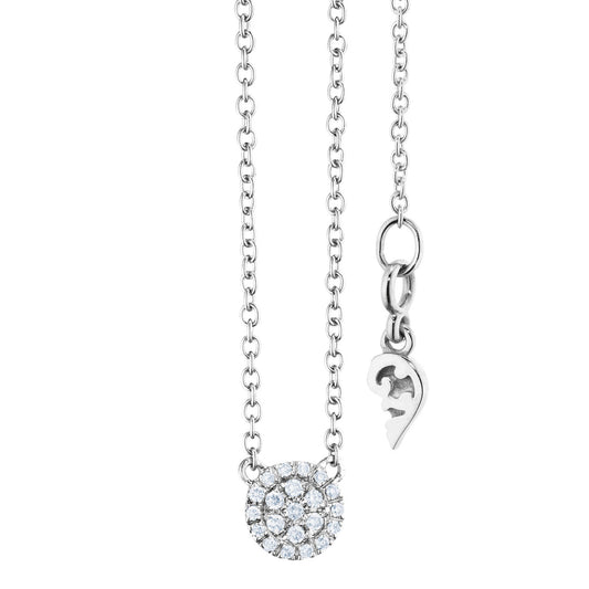 Capolavoro Collier Dolcini - CO8BRW00571.45 (45) aus Weißgold mit Diamant