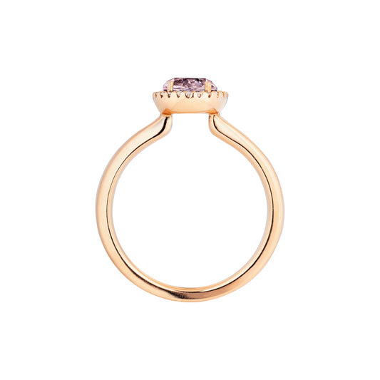 Ring Espressivo, Roségold • Amethyst • Diamant von Capolavoro (RI9AMF02395-M)