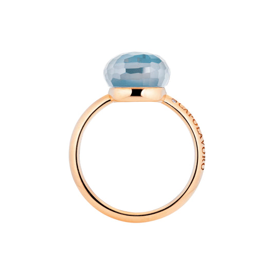 Ring Happy Holi, Roségold • Diamant • Topas von Capolavoro (RI9TOA02716.FAC)