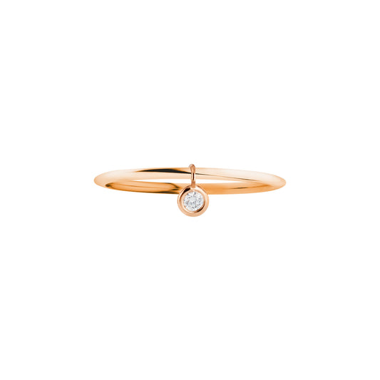 Capolavoro Ring Prosecco (RI9BRW02711) aus Roségold mit Diamant
