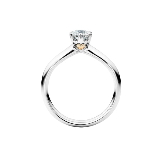 Ring True Love, Weißgold • Diamant von Capolavoro (RI8B05070.0.25TW-SI)