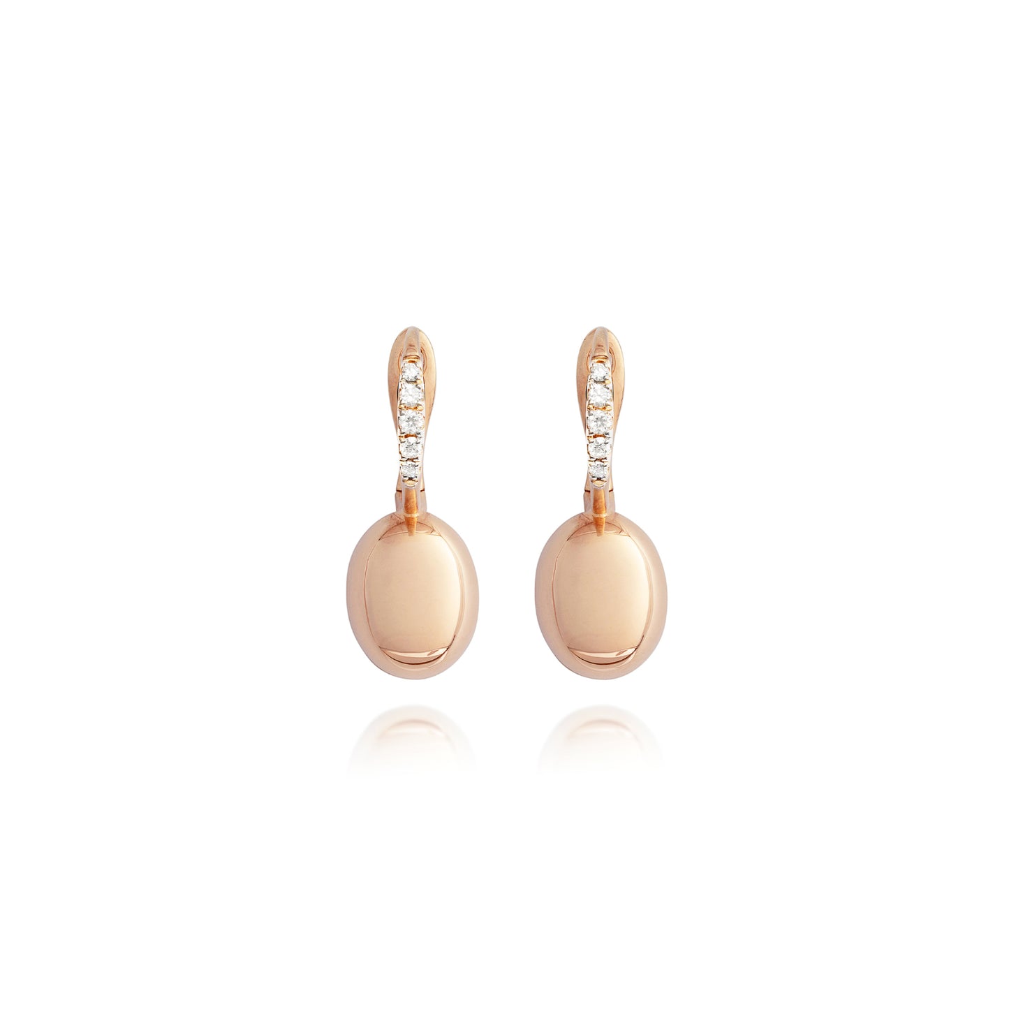 Ciliegine Ohrhänger, Roségold • Diamant von Nanis (OS17-583_rose)