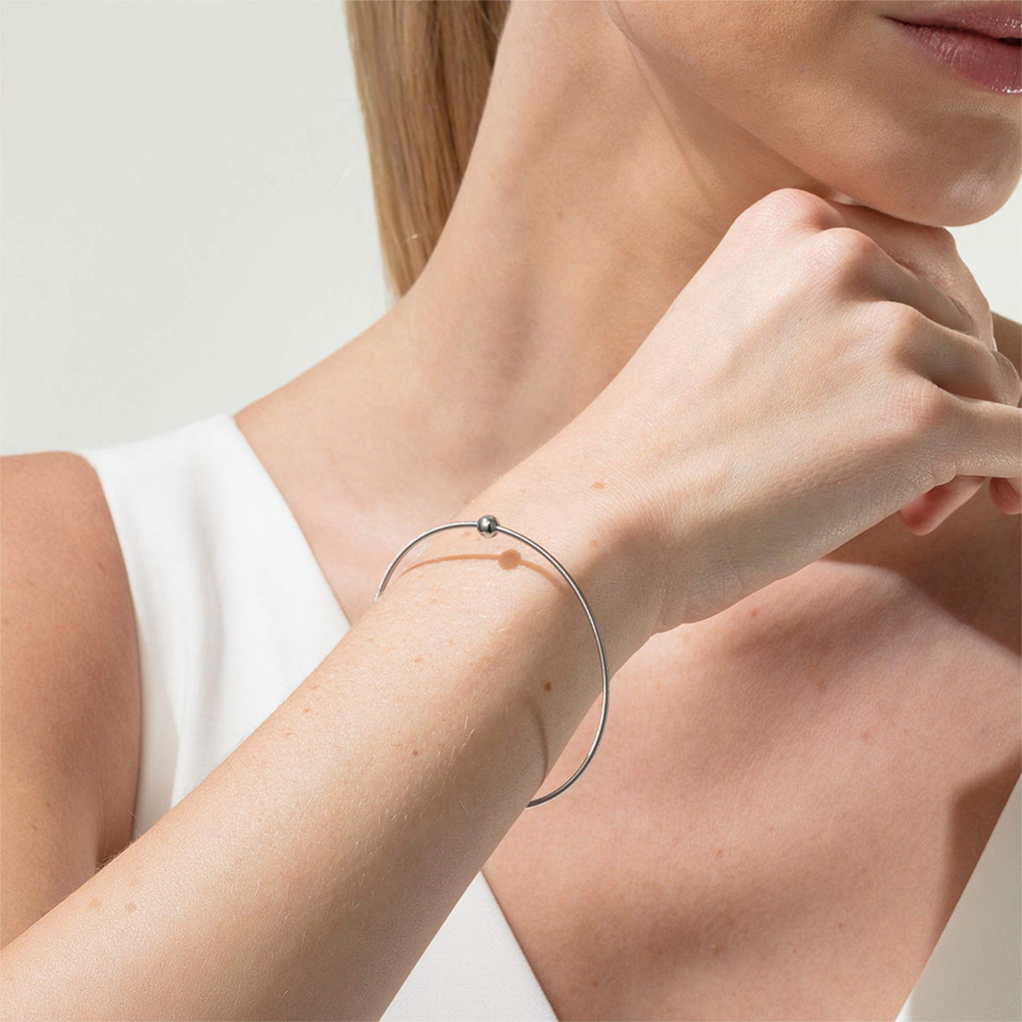 Colette Armreif 1-fach , Platin von Niessing (N273101-KU-pt)