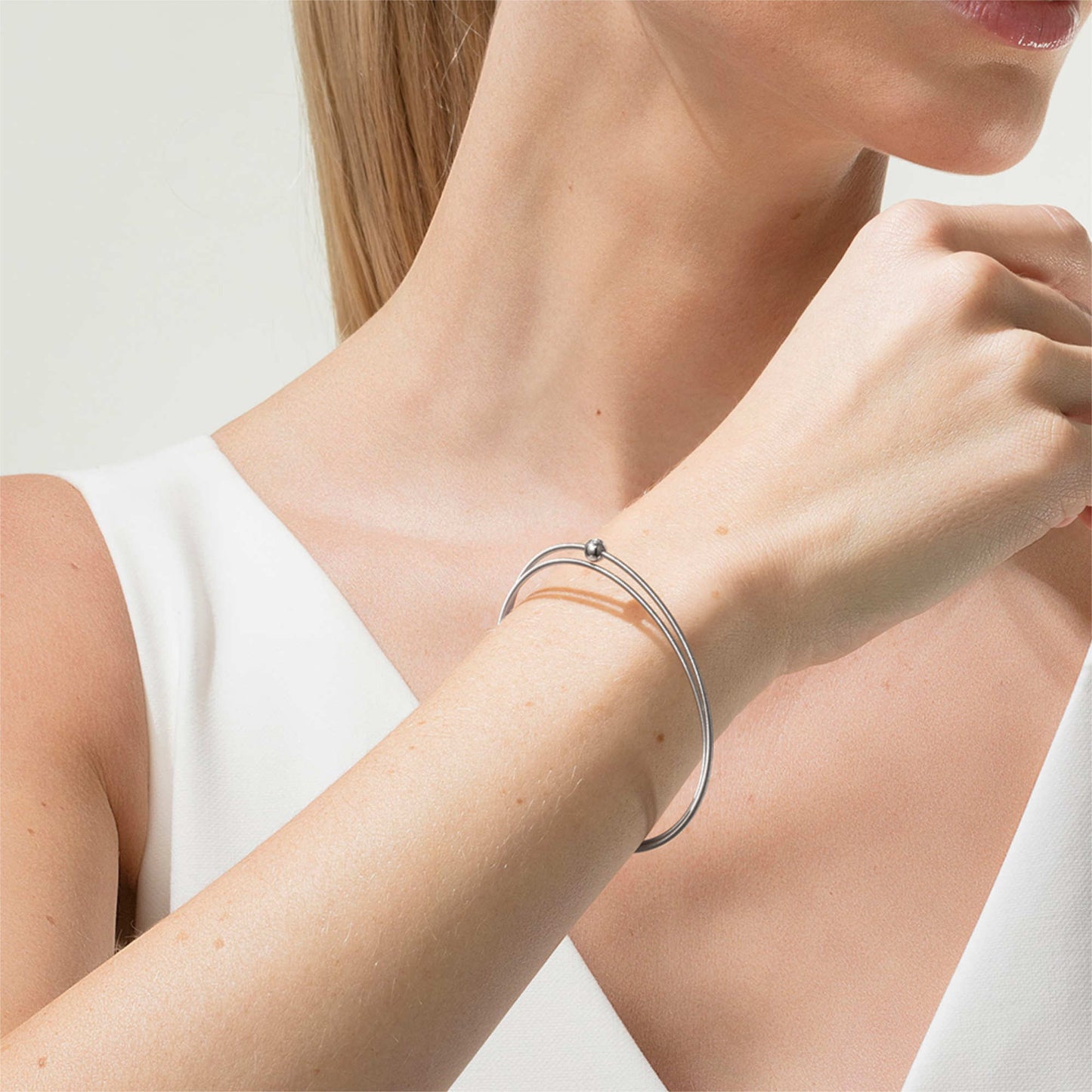 Colette Armreif 2-fach , Platin von Niessing (N273102-KU-pt)