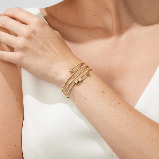 Colette C Embrace Armreif 3-fach von Niessing (N372933-2br-cy)