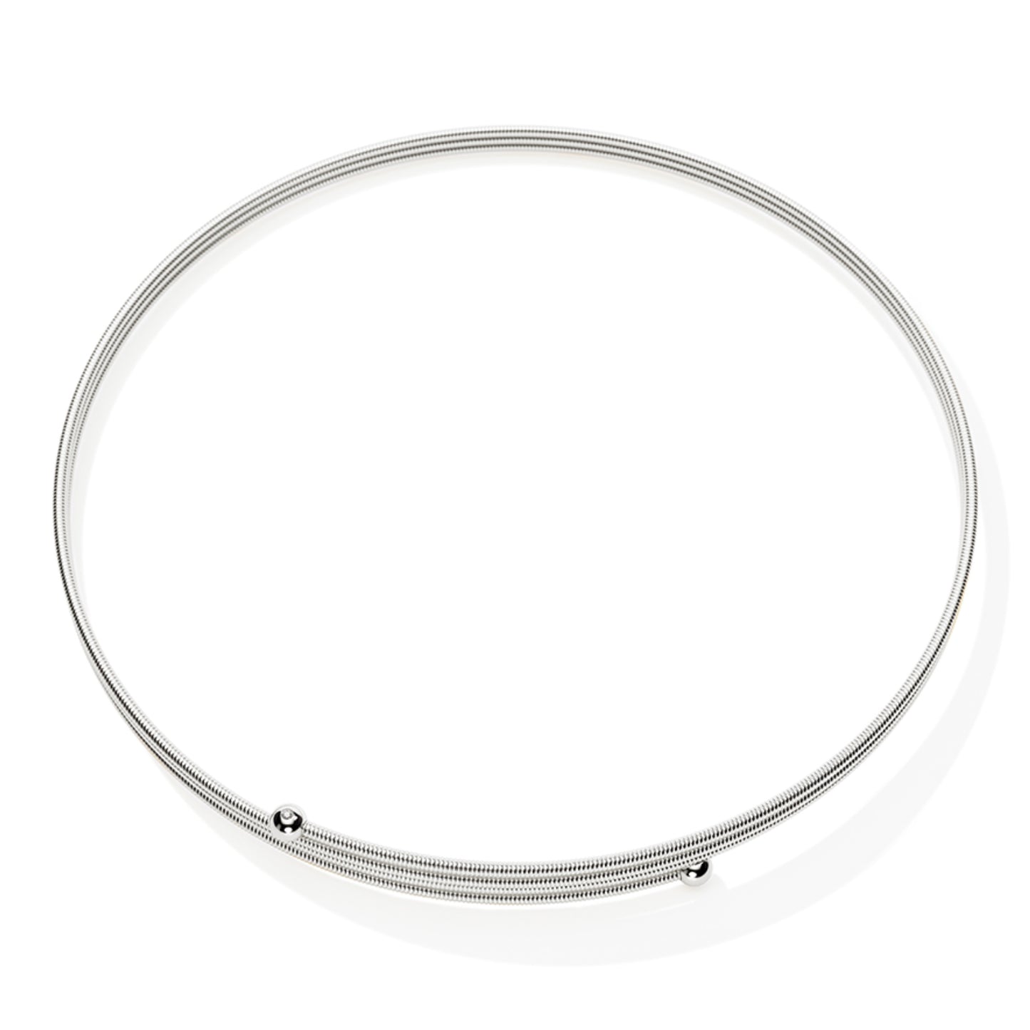 Colette C Embrace Collier 3-fach von Niessing (N373923-145mm-1br-pt)