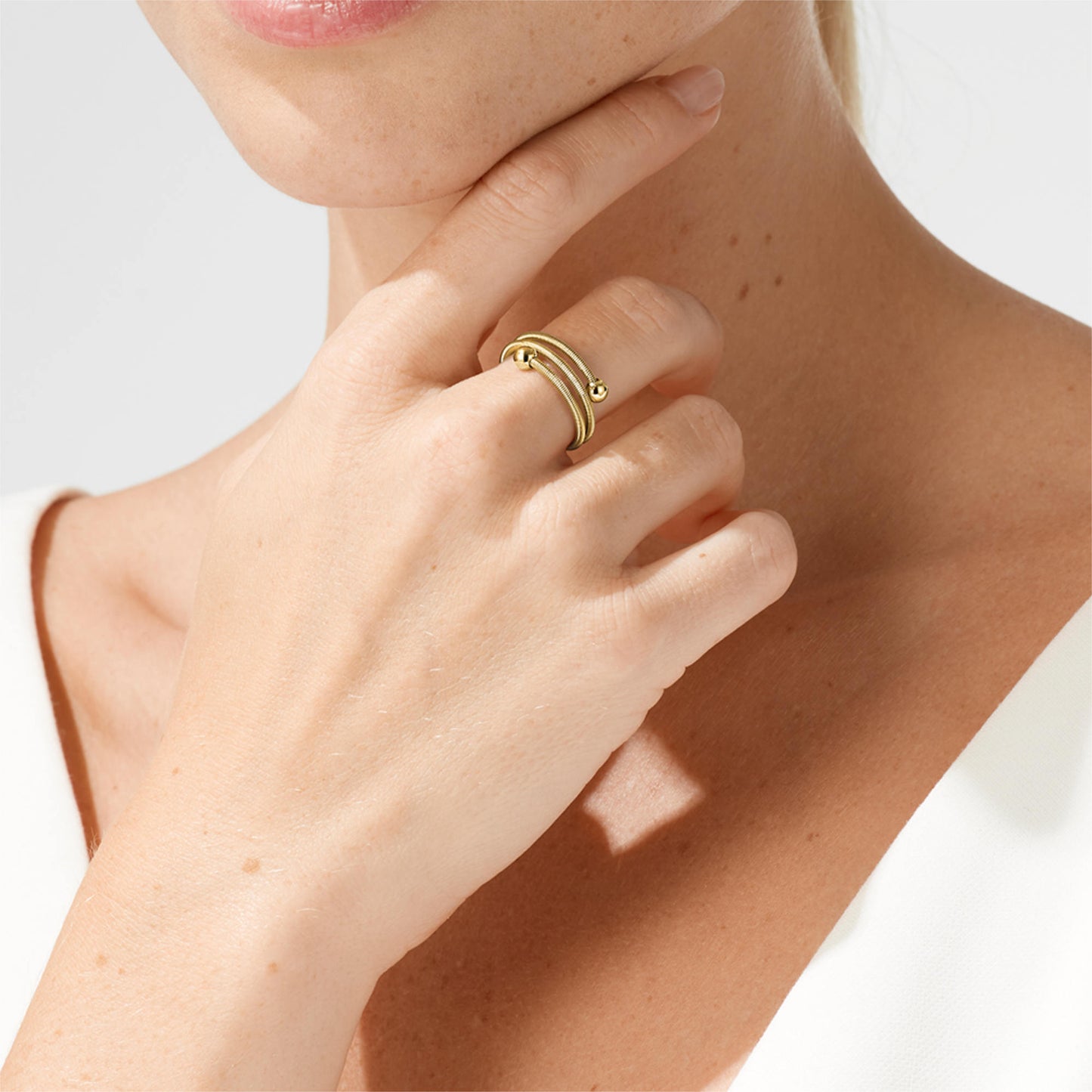Colette C Embrace Ring 2-fach von Niessing (N371522-cy)