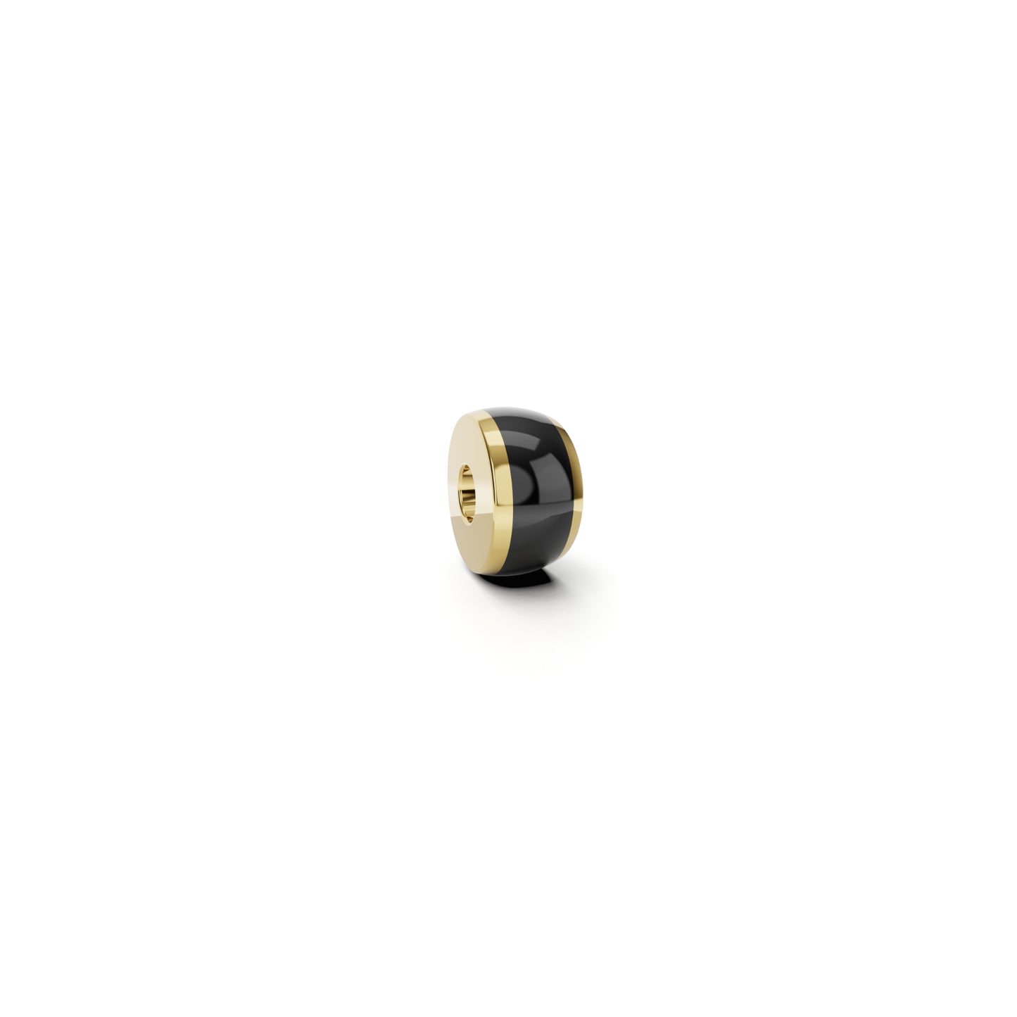 Colette C Setario Hold Anhänger • Emaille von Niessing (N402070-6mm-black-cy)