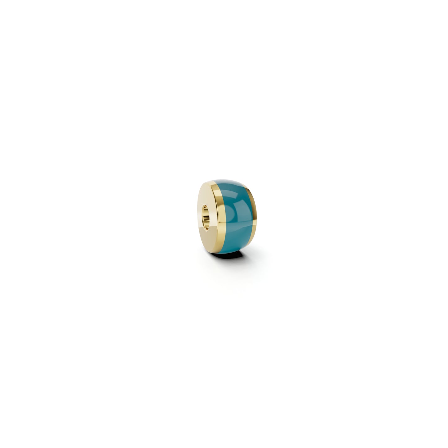 Colette C Setario Hold Anhänger • Emaille • Smaragd von Niessing (N402070-6mm-emeraldgreen-cy)
