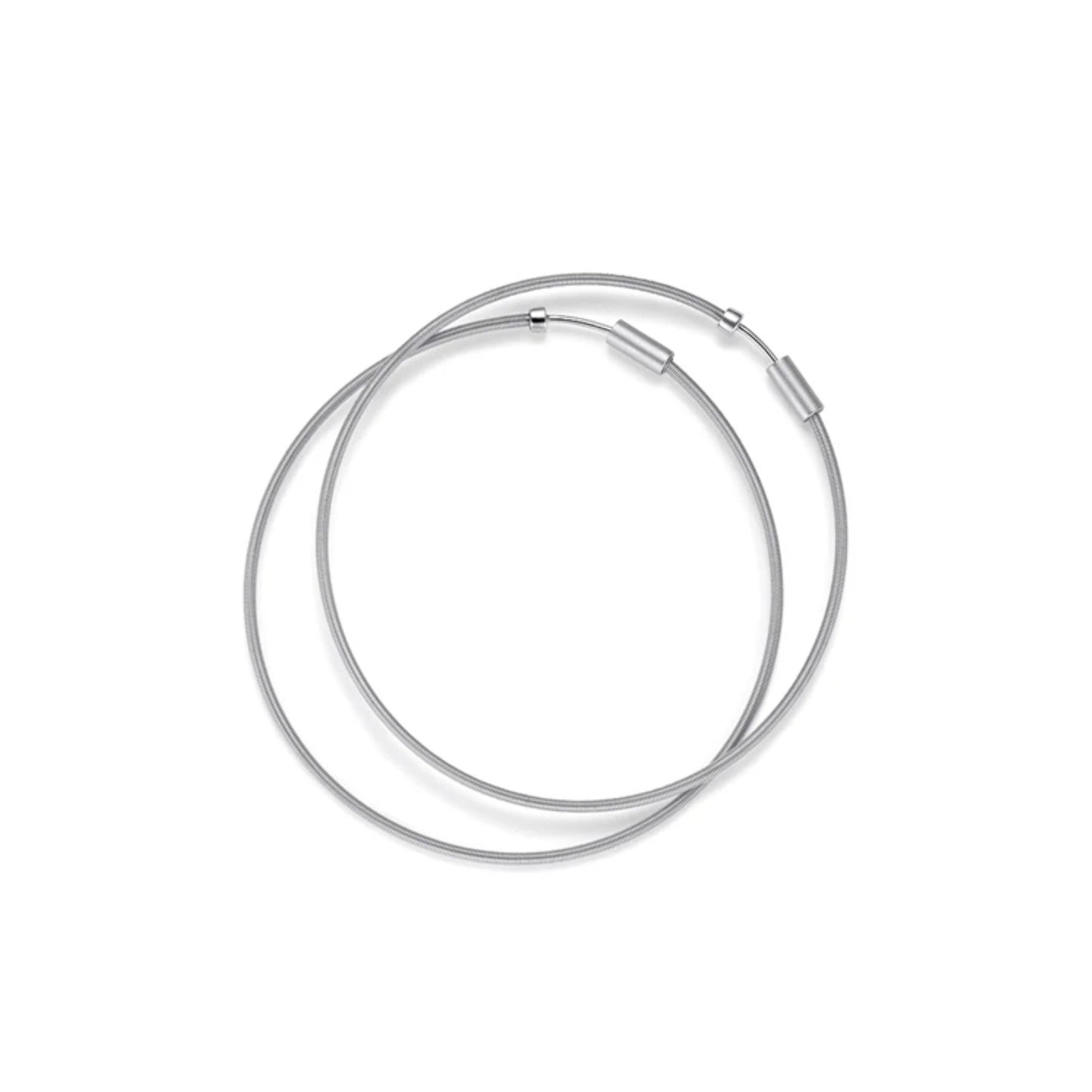 Colette Creolen , Platin von Niessing (N314015-ST-40mm-pt)