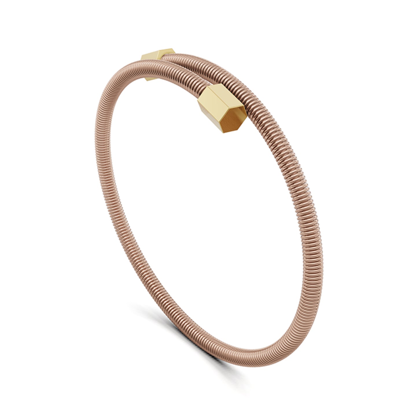 Colette Elementyx Embrace Hexagon Armreif von Niessing (N402056-62mm-rw-cy)