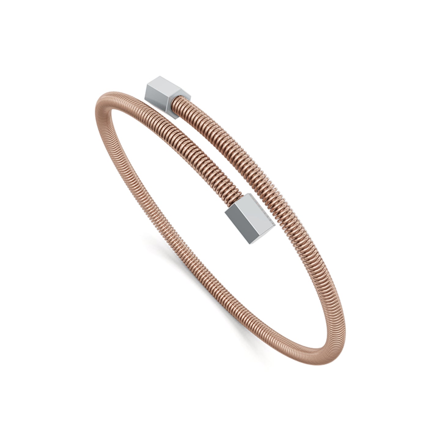 Colette Elementyx Embrace Hexagon Armreif, Platin von Niessing (N402056-62mm-rw-pt)