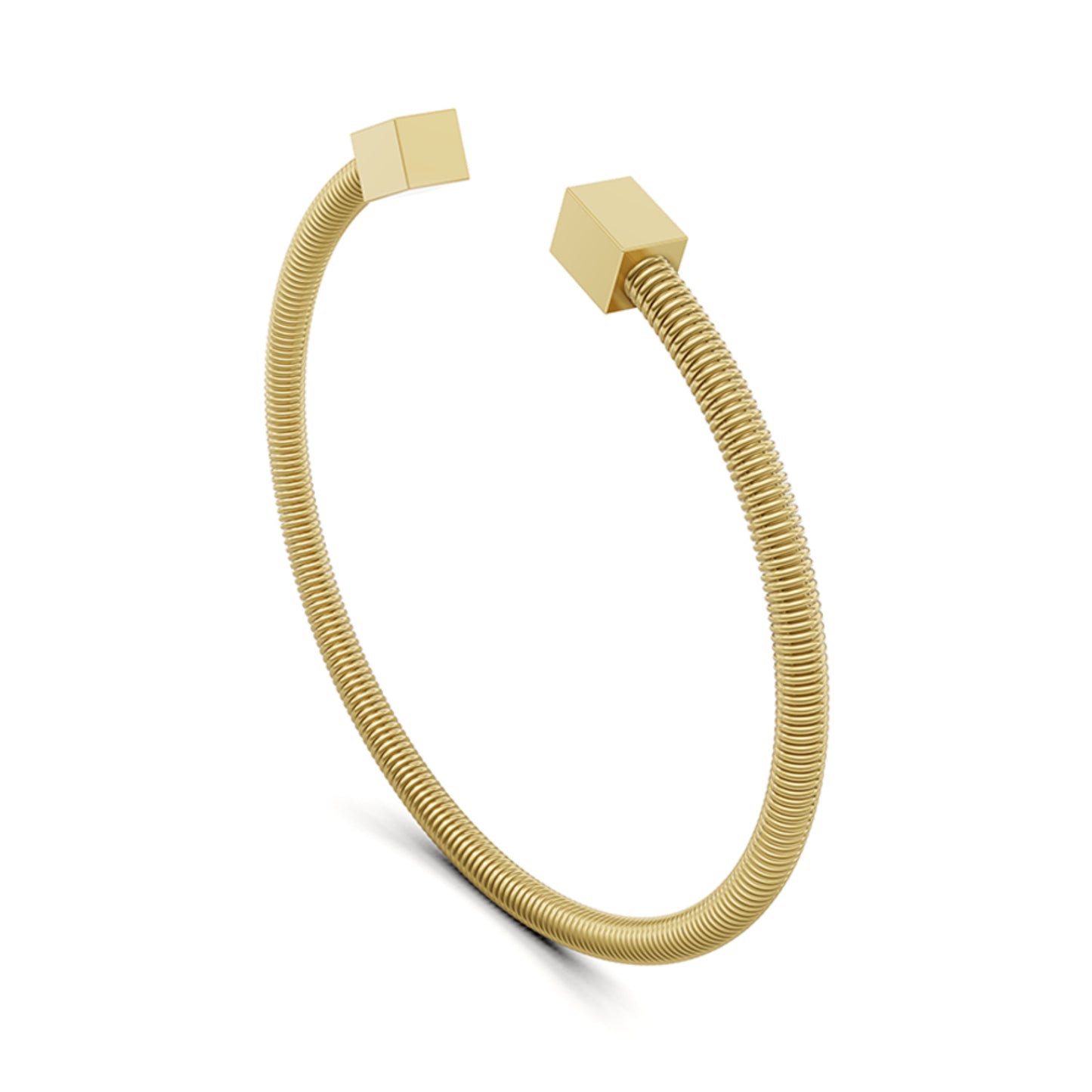 Colette Elementyx Space Cube Armreif von Niessing (N402004-62mm-cy-cy)